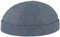 Bullani Sommer Docker-Cap | Dockermütze | Seemannsmütze aus 100% Leinen – Made IN Germany – Bequem & Hautverträglich (61, Jeans)