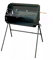 Master Grill MG853 Rechteckiger Grill aus Gusseisen 56x27cm Gartengrill Holzkohlegrill Inkl. Grillspieß BBQ