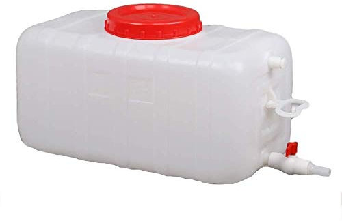Bidones agua 25L Bidón De Agua Plastico Depósito De Agua Gran Capacidad Contenedor De Almacenamiento De Agua Con Tapa Y Grifo Dispensador De Agua Portador De Almacenamiento De Agua Para El Aire Libre