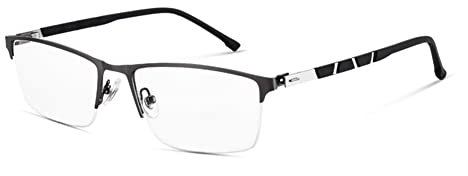 EYEphd Intelligente Anti-Blau Lesebrille mit automatischem Zoom für Herren, Progressive multifokale HD Schutzbrille mit asphärischen Harzgläsern Dioptrie +1,0 bis +3,0,02,+2.5