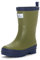 Hatley Regenstiefel Classic Wellington Rain Boot, Barca della Pioggia Unisex-Bimbi 0-24, Grün & Marine-Forest Green & Navy, 20 EU