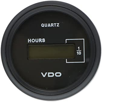 VDO 331-546 Cockpit Marine Stundenzähler, 12-24V - Schwarz