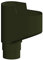 4Home&Garden | Universalstück zur Fallrohr Zusammenführung Braun | Dachrinnensystem RG 80 Typ250 Fallrohr DN 60 …