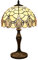 Uziqueif Tiffany Lamp, Schlafzimmer Lampen Nachttisch, Wohnzimmer Dekoration Vintage Tischlampe, 12 Zoll Tiffany Tischlampen
