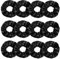 Senllori Scrunchies für Frauen, 12 Stück Samt-Haargummis für Haare, klassische, elastische, dicke Haarbänder, Krawatten, weiche Seile, Pferdeschwanzhalter, Haarschmuck…
