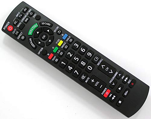 Ersatz TV Fernbedienung passend für Panasonic N2QAYB000753 | Fernseher