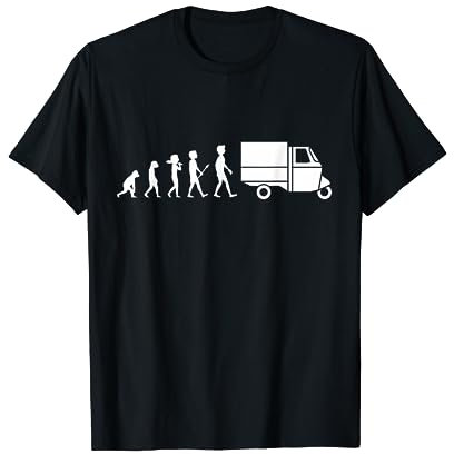 APE Evolution I Ape 50 Kasten Dreirad Trike APE Evolution T-Shirt