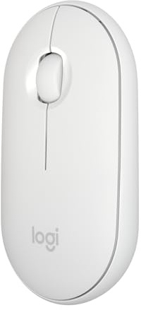 Logitech Slim Wireless Bluetooth Mouse for Mac - White