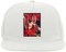 KarolioZonas tv 27 Snapback Flat Visor Cotton Blend Cap White, weiß, Einheitsgröße