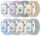 8 cinturini intrecciati, compatibili con Apple Watch 38 mm, 40 mm, 41 mm, 42 mm, 44 mm, 45 mm, 46 mm, elastico in tessuto di nylon per Apple Watch 10 9 SE 8 7 6 5 4 3 2 1