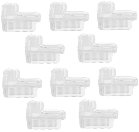 BESTonZON 10stücke Eckenschutz Für Möbel Und Wände Transparente Kantenpolster Für Tische Und Schreibtische Und Kindersicherheits-eckpuffer Werkzeuginstallation