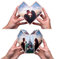 Drawelry Fotowürfel Personalisiert Faltbarer Foto Würfel Puzzle Cube Album mit 10 Bilder Fotoalben Reise Hochzeit Haustier Souvenirs Bildwürfel Geschenke für Familie, Kinder, Freund (F-10Bilder)