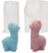 Alpaka Silikonform, 2 Stück 3D Alpaka Silikonform Kerzenform Alpaka, 3D Schaf Kerzenform Silikon für Geschenk Handwerk,für DIY Seife Gips und Sojawachs Kerzen