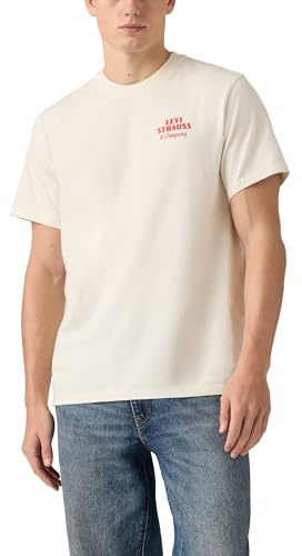 Levi's Herren Ss Relaxed Fit Tee T-Shirt, Poster Logo