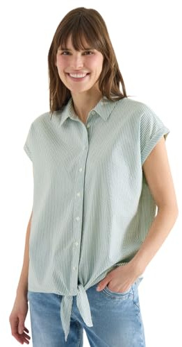 Cecil Damen Bluse in Seersucker Qualität