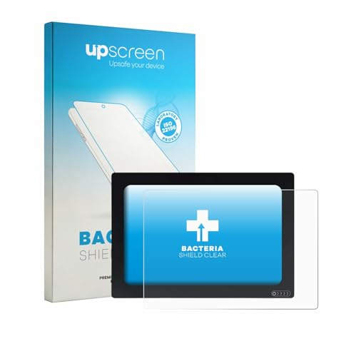 upscreen Antibakterielle Schutzfolie für Raymarine Axiom+ 12 Klare Displayschutz-Folie