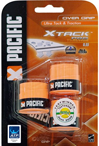 Pacific Overgrip X Tack PRO 3er, Orange, 0236000019200400