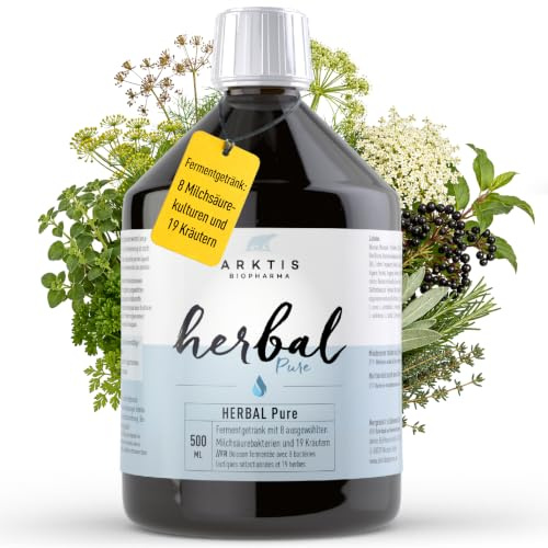 Arktis Herbal PURE 500ml Kräuterfermentgetränk in Apothekenqualität