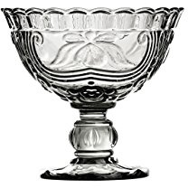 Premier Housewares Imperial Sundae Dish, Grey, 13 x 13 x 12 cm