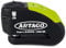 Artago 30X10 Bloccadisco Moto Alta Gamma Con o Senza Allarme 120dB + Don't Touch, Sicurezza Anti-Trapano 5mm, Omologato SRA e Sold Secure, Doppia Chiusura 10mm in Acciaio Temperato, Antifurto Moto