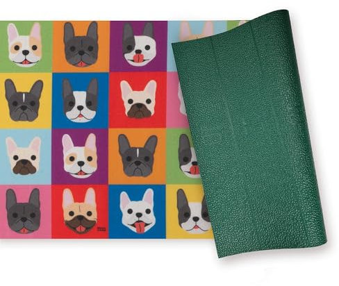 WohnDirect Küchenteppich waschbar 50 x 80 cm - für Innen bis 10m Länge - rutschfest + zuschneidbar - Küchenmatte, Fußmatte, Küchenläufer - leicht abwaschbar