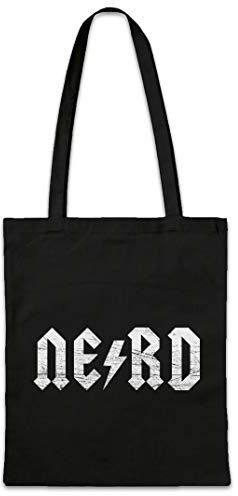 Urban Backwoods Nerd Lightning Hipster Bag Beutel Stofftasche Einkaufstasche