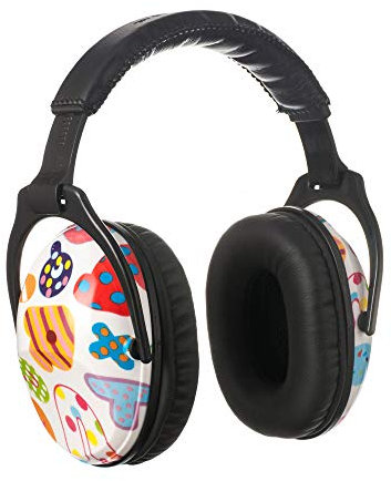 PROTEAR Protections auditives SNR 28 dB pour enfants Protection auditive idéale pour les enfants sous les feux d'artifice, les voyages, les événements sportifs et les environnements bruyants(Lettre)