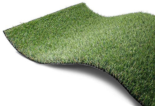 Primaflor Kunstrasen Event B1 | 200 x 50 cm | Grün | 22 mm hoch | schwer entflammbar Bfl-s1 | künstlicher Rasen als Messeboden, Messerasen und Rasenteppich für Ladenbau und öffentliche Innenräume