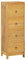 vidaXL Kommode Schubladenschrank Sideboard Schrank Mehrzweckschrank Aufbewahrungsschrank Beistellschrank Schubladenkommode 30x30x90 cm Massivholz Teak