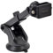 TWAYRDIO Suction Cup Holder Mount for Handheld Radio, Adjustable Height Car Holder Mount Bracket for Motorola BaoFeng Retevis Talkabout Yaesu Walkie Talkie Two Way Radio Belt Clip