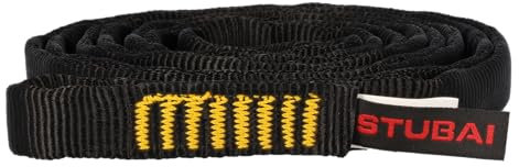 STUBAI Bandschlinge Work Loop 120 | 120x2 cm, 35kN | Sicherungsschlinge für Klettern, Bergsteigen, Rettungseinsätze, Bootsfahren, Rettungs- und Sicherheitsausrüstung