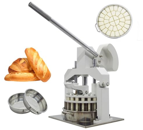 WYDDDARY 36pcs Manual Dough Divider Stainless Steel Manual Dough Portioner Tabletop Bakery Tool for Commercial Kitchen