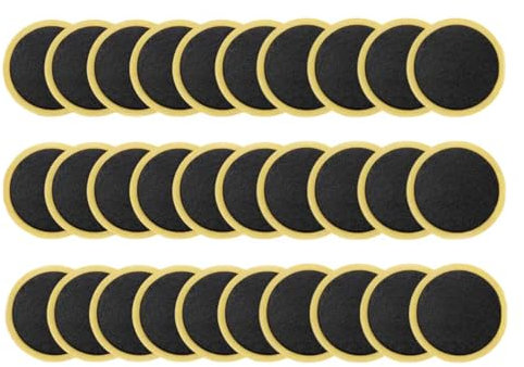 YIBOZI 30 parches de reparación de neumáticos planos sin pegamento para bicicleta