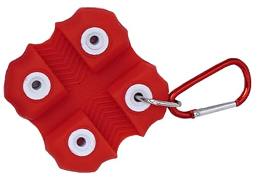 Vdaxvme Archerys - Extractor de flechas de silicona con clip para cinturón, extractor de flechas, pinzas duraderas