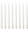 8 Stück Spiralkerzen, Stabkerzen, Stabkerzen Weiß, Tafelkerzen, Kerzen, Kerzen Aesthetic, 20 cm Stabkerzen Gedreht FüR Dinner Party Hochzeit Dekoration, Partydekoration