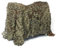 Filet de camouflage en polyester pour pare-soleil, clôture de jardin et brise-vue (5 x 2,5 m)