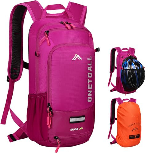 LOCAL LION Sac à Dos de Vélo 10L Sac Vtt Homme Femme Sacs à Dos de Ski pour Cyclisme Randonnée Voyage Sport Course Bicyclette Camping Ultraléger Respirable