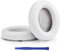 HRGTG Earpads Cushions for Bose 700 (NC700) Noise Cancelling Wireless Headphones, Replacement Ear Pads with Softer Leather, Luxurious Memory Foam, Added Thickness (White)