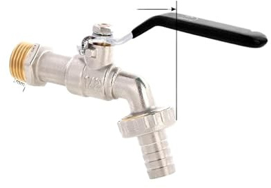 JQQJZLC 1 Morceau de Jardin Robinet extérieur DN15 Machine à Laver en Laiton Anti-Gel et évier de Jardin de Cuisine Filetage Robinet d'eau Froide G1 / 2 '(Couleur: F)