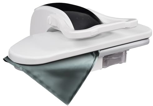 ieLsngai Plancha 2200 W, prensa de vapor inteligente con pantalla táctil, prensa de vapor con varios ajustes de tela, caudal de vapor 120 g