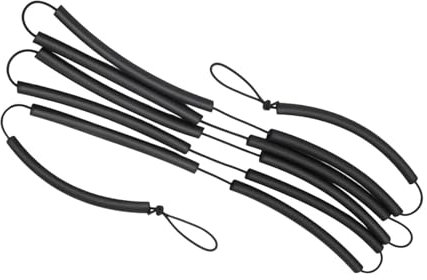 Fenteer Hochsprung Bungee Cord Jump Band Faltbare Gymnastik Bar 8.2ft Langes Trainingsausrüstung Elastizitätsschelme für Übung Männer Frauen