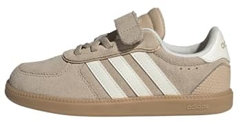 adidas Unisex Kinder BREAKNET Sleek Shoes Children, Magic beige/Off White/Gum 3, 35 EU