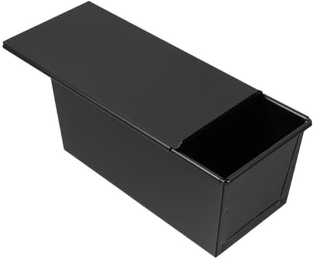 ABOOFAN Stainless Iron Bread Pan Lid Toast Mould for Baking Bread Making Accessories Nonstick Loaf Pan and Sandwiches