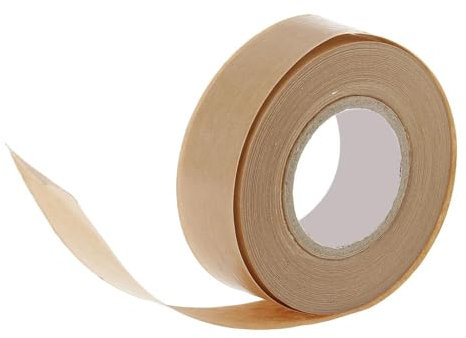 jojomis Ruban adhésif en papier kraft marron pour travaux manuels, encadrement, loisirs créatifs, emballage 24 mm x 50 m
