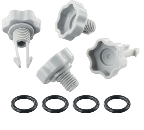 babominimer For Intex Pool Filter Pump Seals Kit 25004 Replacement Parts With Air Release Valves Sediment Release Valves O-Ring,For 2500 GPH Swimming Pool Pumps