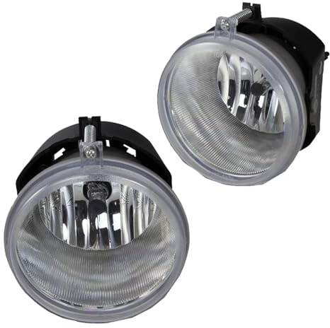 Toiumops Nebelscheinwerfer für Jeep Grand Cherokee 2004-2010 und Commander 2006-2010, Nebelscheinwerfer im vorderen Stoßfänger