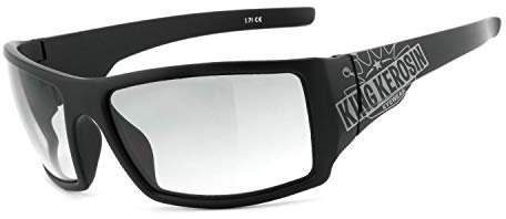 King Kerosin KK220 Sonnenbrille (Black/Mat,One Size)