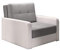 mb-moebel Kleines Sofa mit Schlaffunktion und Bettkasten Schlafsessel Gästebett Jugendsessel Couch Bettsofa ERIK01 (Bahama 31+ Soft 17)