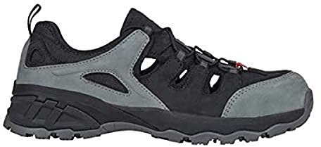 Engelbert Strauss 93666-45/Cement / Black Sicherheitssandale Pallas, 45, Zement/Schwarz7