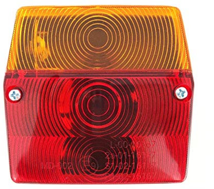 Rechte Rückleuchte mit Blinker, Bajonett und Glühbirnen im Set für Trailer, Wohnwagen, Anhänger, LKW